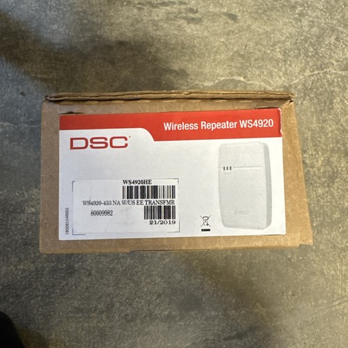 Dsc wireless repeater ws4920 - wireless,