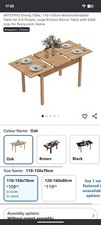 NEW Extendable Dining Table