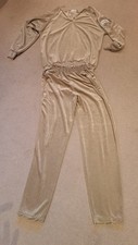 Ladies bnwt beige velour - beige,