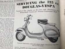 DOUGLAS VESPA 125 SERVICING