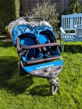 Out N About Nipper Double V4 With Two Carrycots And Accessories