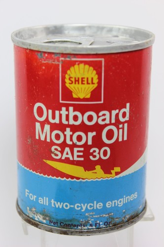 Vintage shell outboard motor - outboard,