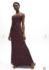 Coast burgundy Maxi Dress 