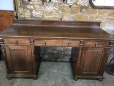 Beautiful Antique Oak pedestal dresser ideal for Boutique Hotel or B&B