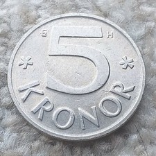 5 Kronor Various dates