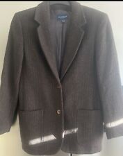 Ladies Jacket Paul Costelloe Dressage Size 12 V Good Con Brown