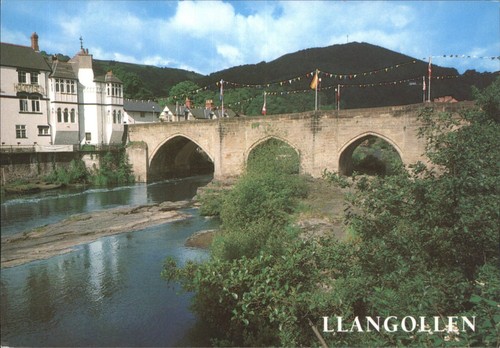 Vintage llangollen bridge - vintage,