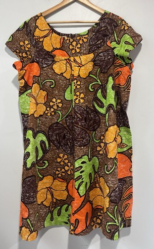 Vintage hawaiian mini dress - vintage,