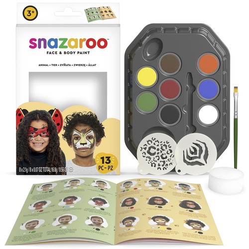Snazaroo animal world - animal, face