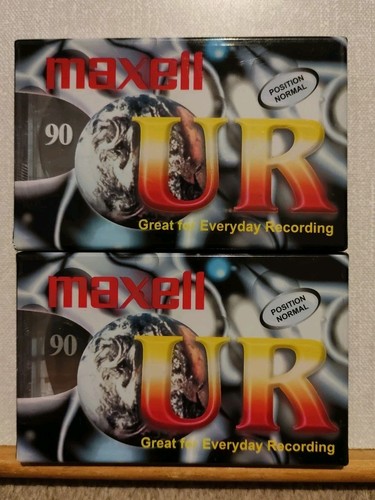 Maxell ur90 audio cassette - 2x,