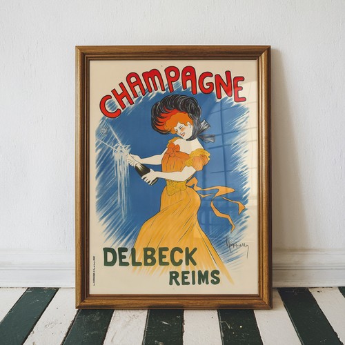 Vintage champagne wall - vintage,