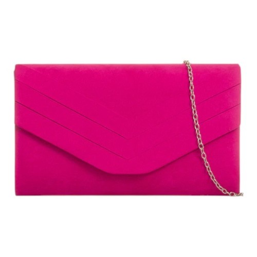Ladies suede envelope clutch - ladies,
