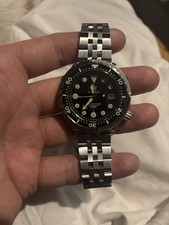Steeldive Tuna Seiko Watch with Geckota Bracelet