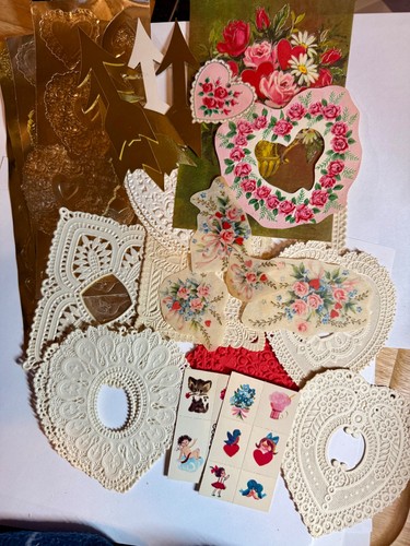 Vintage valentine paper - vintage,