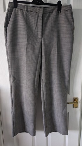 Jaeger dogtooth trousers - dogtooth, size