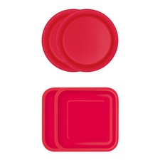 Disposable Party Plates Solid