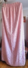 Pink Faux Silk  Jacquard Pair