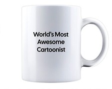 Cartoonist Mug Awesome Coffee Tea Cup Cartoon Manga Paper Artist Art Funny Gift