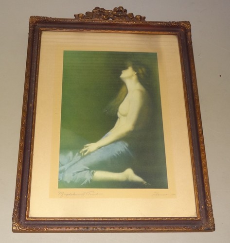 Antique jean henner print - antique,