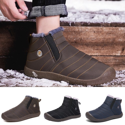 Mens waterproof snow ankle - uk,