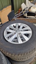 VW Crafter Alloy Wheels x 4 with Tyres  15