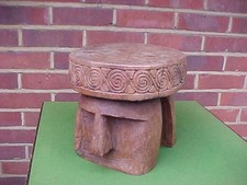 VINTAGE HAND-CARVED WOOD