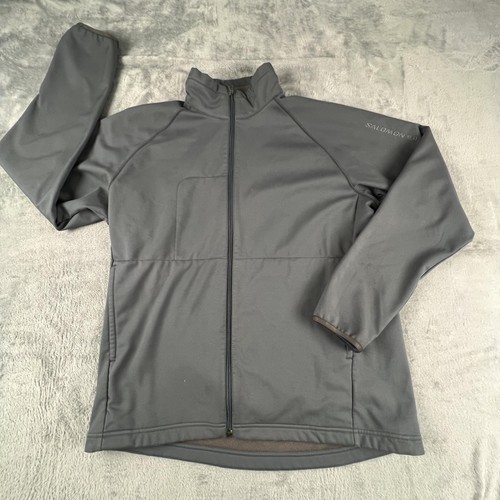 Salomon jacket mens gray - salomon,