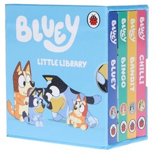 Bluey 4 Books (Bluey, Bingo, Bandit & Chilli) Set - Ages 0-3 - Board Book