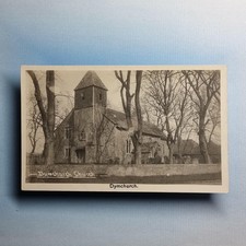 Dymchurch Postcard 1922 Real Photo Kent The Local Parish Church