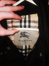 Burberry coat black - burberry,