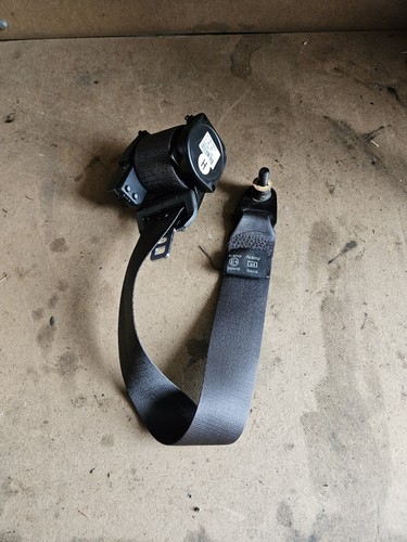 Mgf black seat belt - seat, .