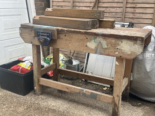 Joinery work bench with - with, record
