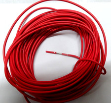 10M coil of red 2mm 14AWG harsh environment hook up cable  44A0111-14-2 wire