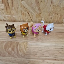 Paw Patrol Kitty Cats Catastrophe Crew Mayor Humdingers Kitten Figures X4