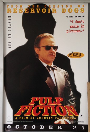 Cinema poster pulp - cinema, fiction