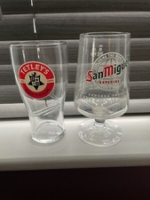 San miguel beer - miguel, glasses