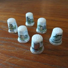 6x COLLECTABLE BONE CHINA