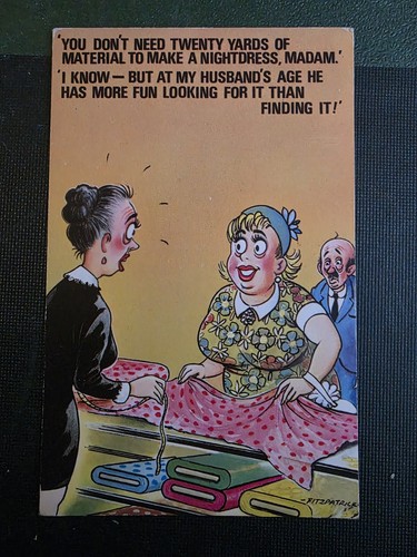 Vintage bamforth comic - bamforth,