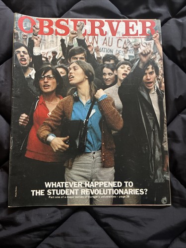 Observer magazine student - magazine:,
