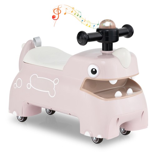 Toddler pink ride toy - ride, on