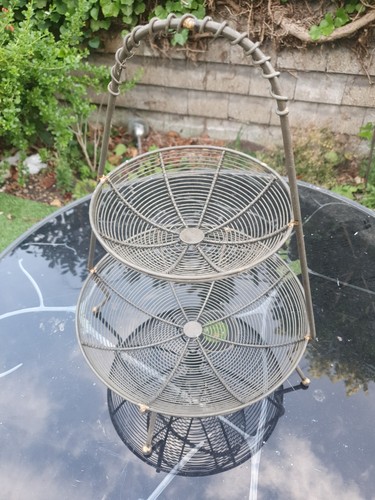 Vintage primitive metal wire - vintage,