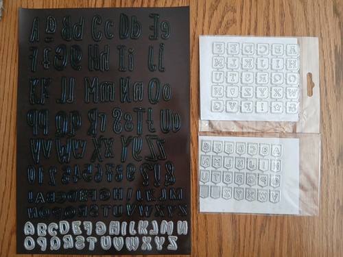 Bundle alphabet cutting - alphabet,