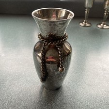 Vintage Silver Plated Vase