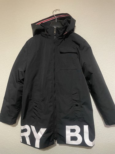 Burberry kids black logo - burberry,