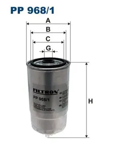 Fuel filter spin - filter,