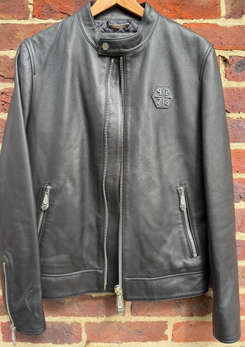 Philipp plein leather jacket - philipp,