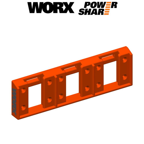 Triple battery wall - triple, for