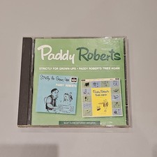 PADDY ROBERTS Strictly for Grown Ups & Tries Again CD 2on1 Padody/Novelty Albums