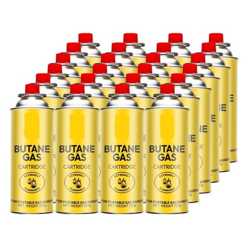 Butane gas canisters - butane, bottles
