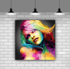 Female Canvas Wall Art Print